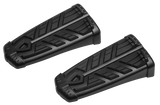 Kuryakyn 5657 Spear Footpegs satin black without adapters