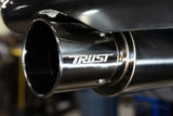 GReddy Titanium Trust PE-TR Tip L 110MM x 115MM - Titanium Burnt Finish