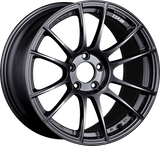 SSR GTX04 18x9.5 5x114.3 40mm Offset Dark Gunmetal Wheel - High-Performance Alloy Rim for Enhanced Vehicle Aesthetics and Handling