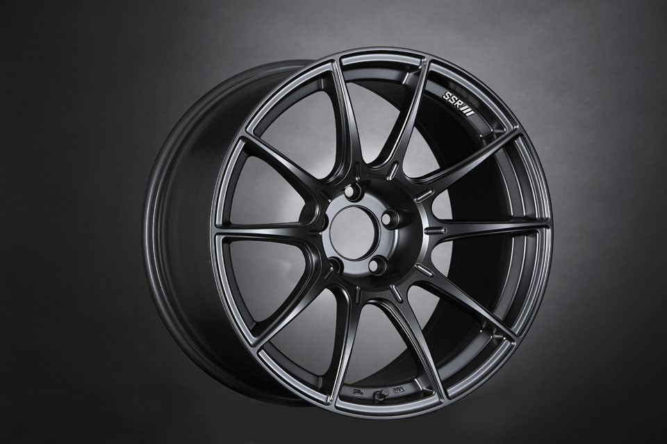 SSR GTV02 18x9.0 Flat Black Wheel for 11+ WRX / 08+ STI - 5x114.3