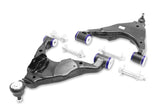 SuperPro double-offset front lower control arm kit with ball joints and camber bolts for Lexus GX470, Toyota 4Runner and FJ Cruiser