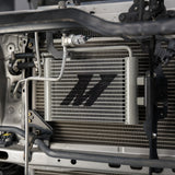 Installed Mishimoto transmission cooler on Toyota 4Runner showing improved airflow