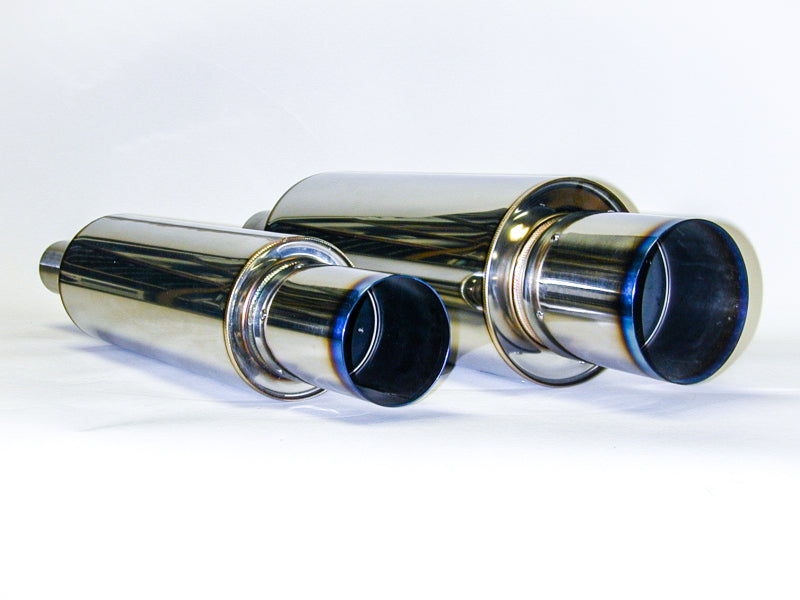HKS Universal Stainless Hi Power 130mm Titanium Muffler | 34005-FK002