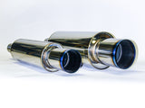 HKS Universal Stainless Hi Power 130mm Titanium Muffler | 34005-FK002