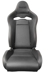 Sparco Seat SPX Special Edition Black/Grey w/ Matte Carbon Shell - Left
