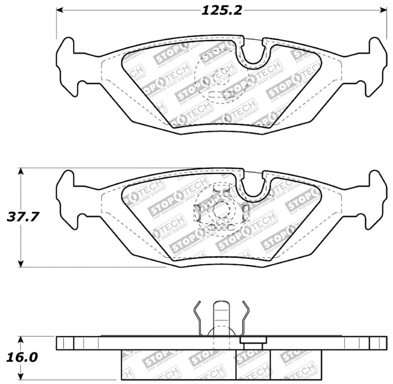 StopTech Performance Brake Pads