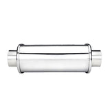 DC Sports Universal Oval Muffler 3" Inlet 4" Outlet