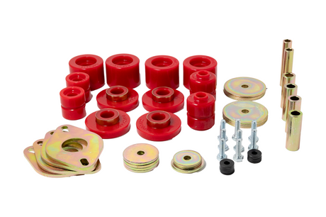 Red Energy Suspension polyurethane body mount set for 2007–2013 Toyota Tundra