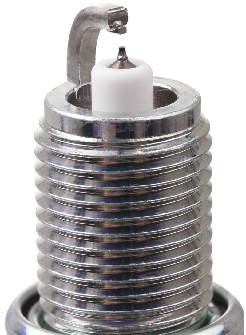 Set of four NGK FR5BHX Ruthenium HX spark plugs, stock number 96457 - Tip View