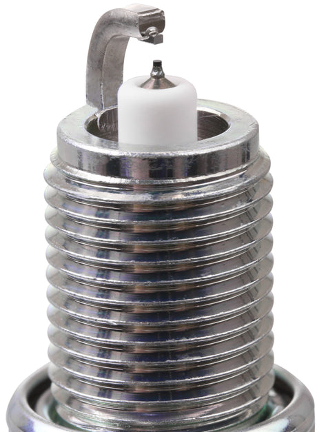 Set of four NGK FR5BHX Ruthenium HX spark plugs, stock number 96457 - Tip View
