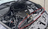 HKS 2023 Nissan Z Dry Carbon Radiator Cover | 70026-AN003