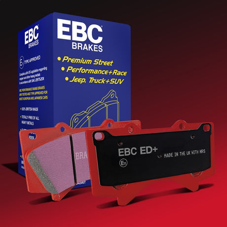 EBC ED+ performance front brake pads for Lexus LX600 towing use