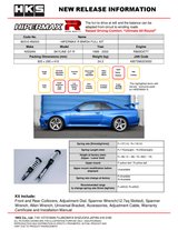 HKS Hipermax R BNR34 Full Kit | 80310-AN003
