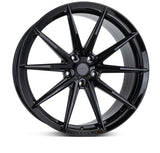 Vossen HFX-2 20x10.5 - 5x114.3 - ET45 - Deep - 73.1 - Gloss Black Wheel – performance automotive part SKU VOSHFX2-0N10