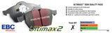 EBC 12+ Mazda CX-5 2 Ultimax2 Front Brake Pads