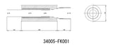 HKS Universal Stainless Hi Power 170mm Titanium Muffler | 34005-FK001