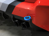 aFe 23-25 BMW M2 (G87) CONTROL Front / Rear Tow Hook - Blue