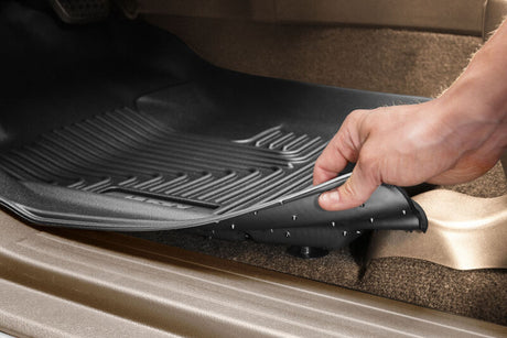 Husky Liners 99281 all weather floor liner set for Toyota Tacoma Hybrid cabin protection