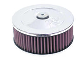 high flow round air cleaner assembly washable filter