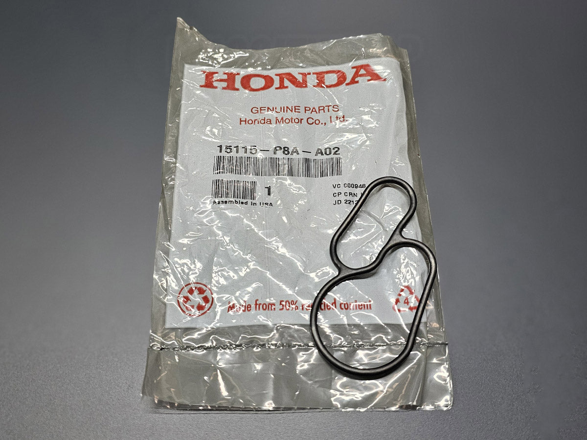 Genuine OEM Honda Acura oil pump gasket 15115-P8A-A02 with Honda packaging
