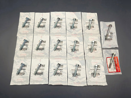 OEM Honda RSX Civic Si K20A2, K20A3 , K20Z1, K20Z3 bell housing bolt placement set