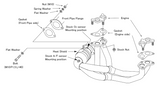 HKS Toyota GR86 ZN8 FA24 Super Exhaust Manifold w/ Catalyzer GT-SPEC | 33005-AT010