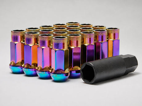 Muteki SR48 Neo open-end lug nuts M12x1.50 48mm 20-piece set