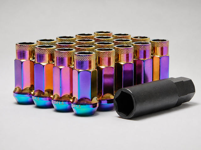 Muteki SR48 Neo open-end lug nuts M12x1.50 48mm 20-piece set