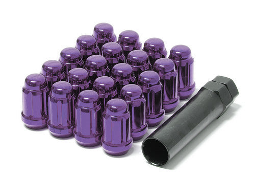 Wheel Mate Muteki Closed End Lug Nuts - Purple 12x1.50