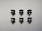 OEM Honda front fender retainer clips 20mm flange - 6 pieces