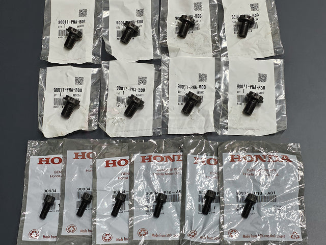 OEM Honda Flywheel and Clutch Pressure Plate Bolts K20A2 K24A2 K20Z1 K20Z3