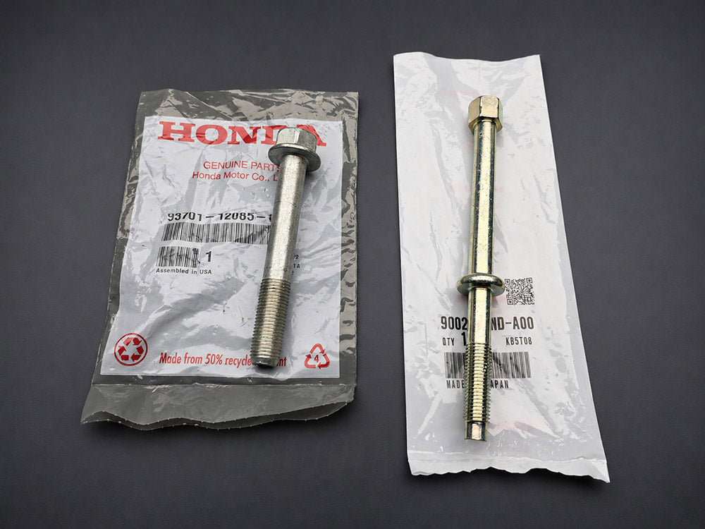 Genuine Honda K-series starter mounting bolts kit OEM hardware set in packaging for K20 K24 engines