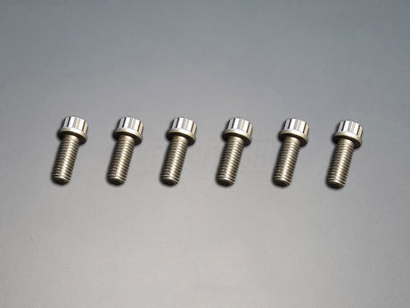 OEM Honda B D H K Series clutch pressure plate bolts 6-piece kit front view