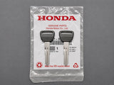 Genuine OEM Honda 90s blank key set for Civic CRX and del Sol