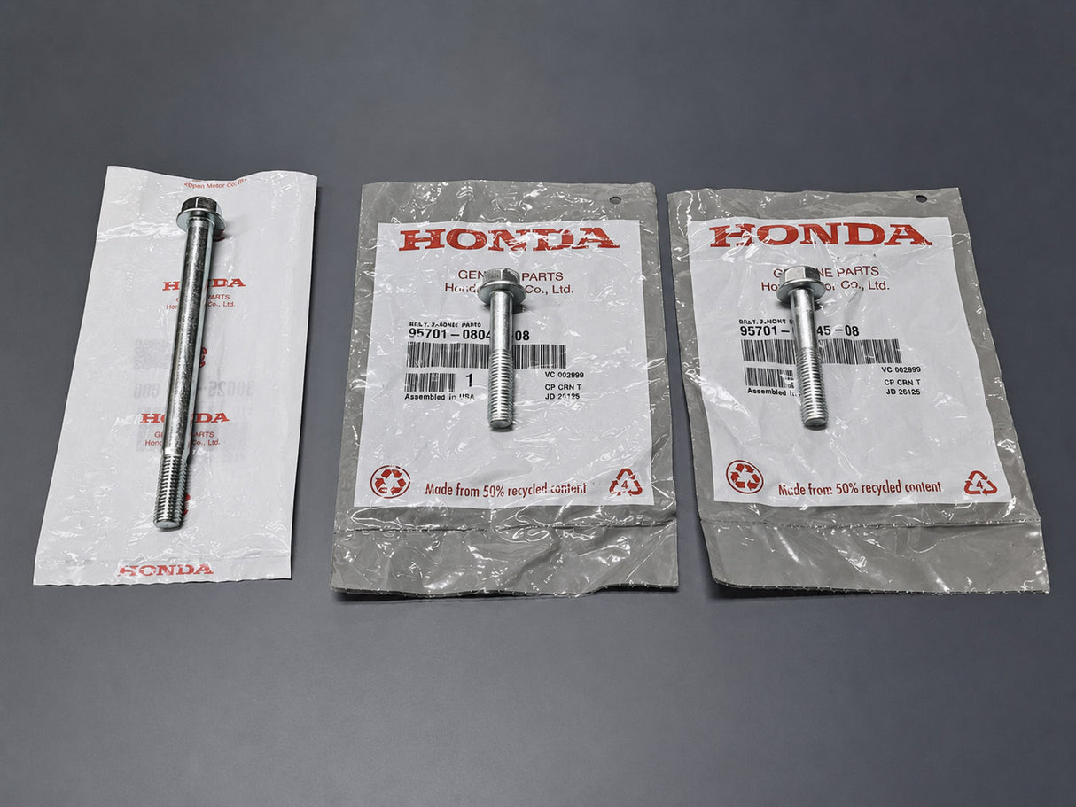 OEM Honda Acura RSX Alternator Bolts K20A2 K20Z1 K20A3 EP3 Civic Si