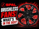 SPAL BEAST 3700 19-inch 850-watt flush-mount brushless cooling fan promo video