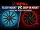 Spal Fan Flush Mount vs Drop in Mount Video