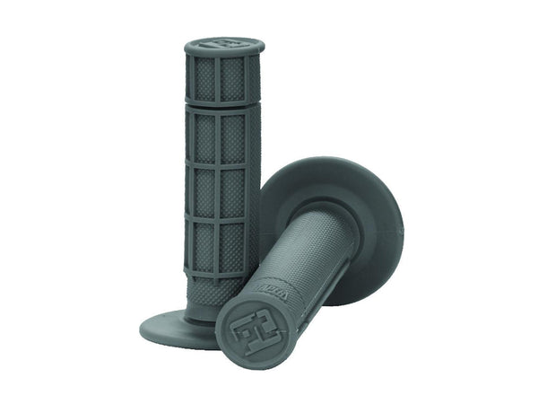 ProTaper Race Cut 1/2 Waffle Motocross Grips – Grey