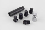 Rays M12x1.25 5 holes 16pcs nut, 4pcs Lock nut, 1 adapter & 1 lock nut key - Chrome
