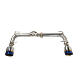 Remark 22-23 Subaru BRZ/Toyota GR86 Axle Back Exhaust w/Burnt Stainless Double Wall Tips