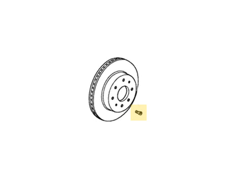 Honda rotor retaining bolts / Screw diagram
