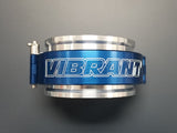 Vibrant Performance blue charge pipe clamp system 3.5 inch