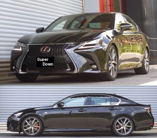 RS-R 13+ Lexus GS350 RWD F-Sport (GRL10) Super Down Springs