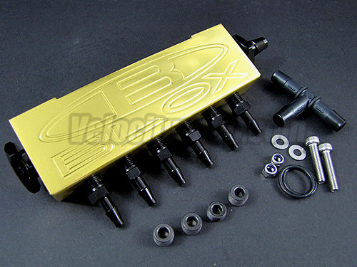 Blox Vacuum Manifold / Distribution Block (Gold)