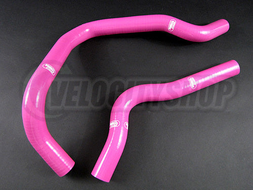 Samco TCS65C-PNK pink radiator hose kit for 1996-2000 Honda Civic Type R EK9 B16B
