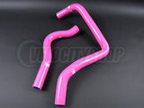 Samco Sport TCS66C-PNK pink silicone radiator hose kit for 1997-2001 Acura Integra Type R DC2