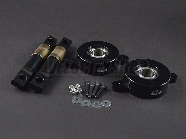 Blox Spherical Trailing Arm Bushings Black 88-00 Civic 94-01 Integra