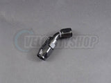 Russell 45 Degree 6AN Hose End Fitting Black