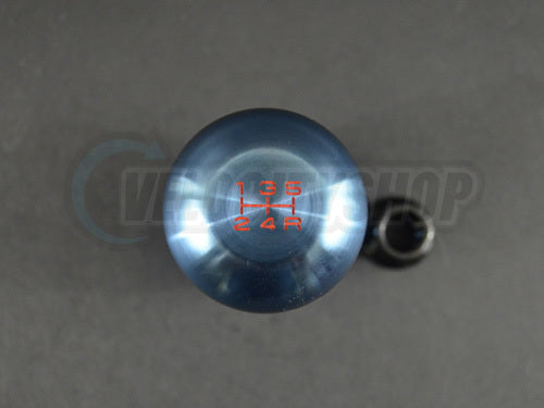 Blox Classic Style Shift Knob 5 Speed 10x1.5 Torch Blue