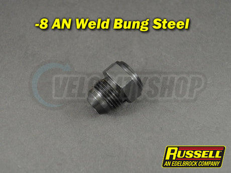 Russell -8 AN Weld Bung Steel